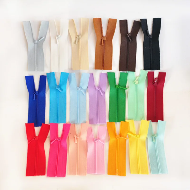 

Bjd doll diy accessories mini-zipper 0# plastic mini zippers 5cm gauze zipper for doll accessories
