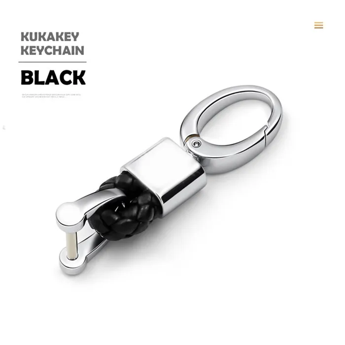 KUKAKEY 6 цветов TPU чехол для ключей автомобиля Audi Sline A3 TT A5 Q3 Q5 A6 C5 C6 A4 B6 B7 брелок для ключей - Название цвета: Black