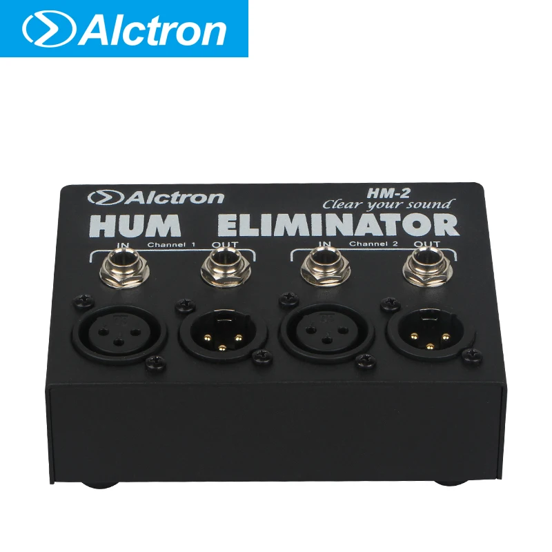 Alctron HM-2 hum eliminator для снижения шума для профессиональной студии записи, живой сцены, концерта таких случаев