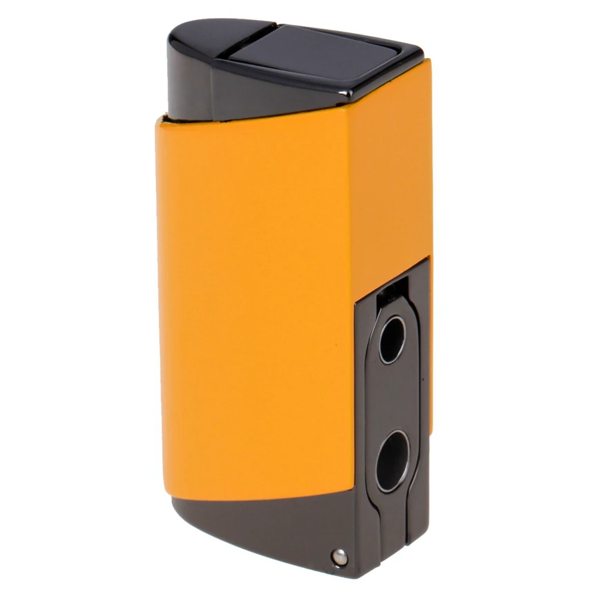 COHIBA моды Highgrade ветрозащитная Зажигалка Факел Jet Flame многоразового синий пламени