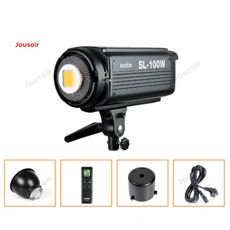 Godox SL100w Photographic Lamp Studio portrait children video studio shooting led soft light solar lamp CD50 T03 | Электроника