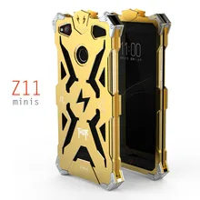 САЙМОН ZTE Nubia Z11 Mini S Металлический Корпус Броня ТОР IRONMAN Алюминий Ударопрочный Чехол Защитный Shell Z11 Мини Телефон Жилье