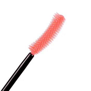 

Orange Silicone Knife Shape Eyelash Brushes Professional Tools for Lash Extensions Makeup Brush for Eyelashes