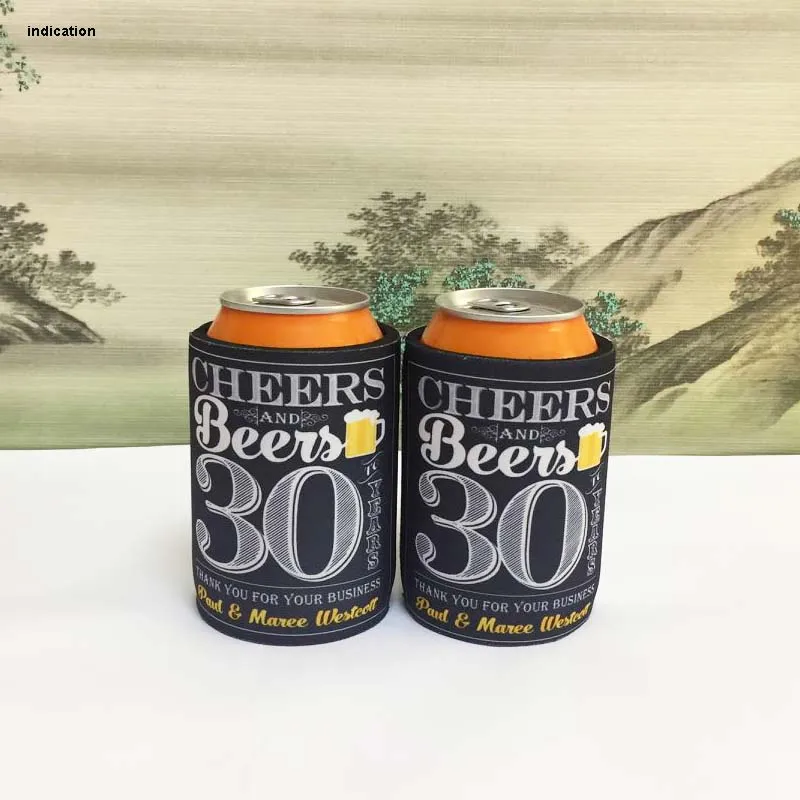 60/lot Neoprene Can Cooler For Picnic Food Stubby Holder Beer As Christmas Or Thanksgiving Day Gift Store | Багаж и сумки