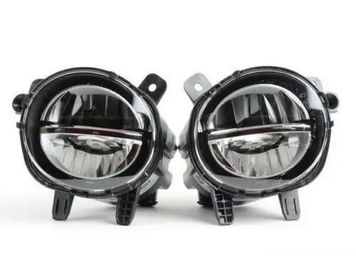  A Pair Car Front LED Fog Light Fog Lamp DRL Driving Lamp For BMW F20 F22 F30 F35 LCI With LED Bulds - 33021208639