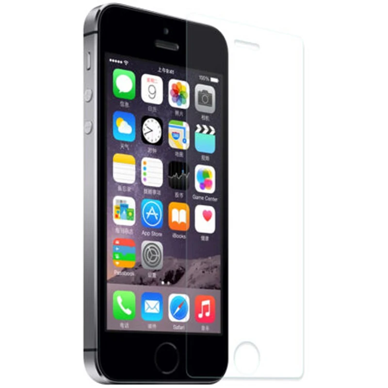 

0.3mm 2.5D 9H Premium Explosion-Proof Tempered glass Screen Protector Toughened Protective guard Film for iphone 5 5S SE