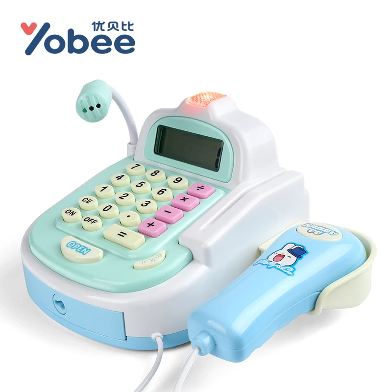 Yobee Многофункциональный кассовый аппарат игрушки развивающие Ролевые игры