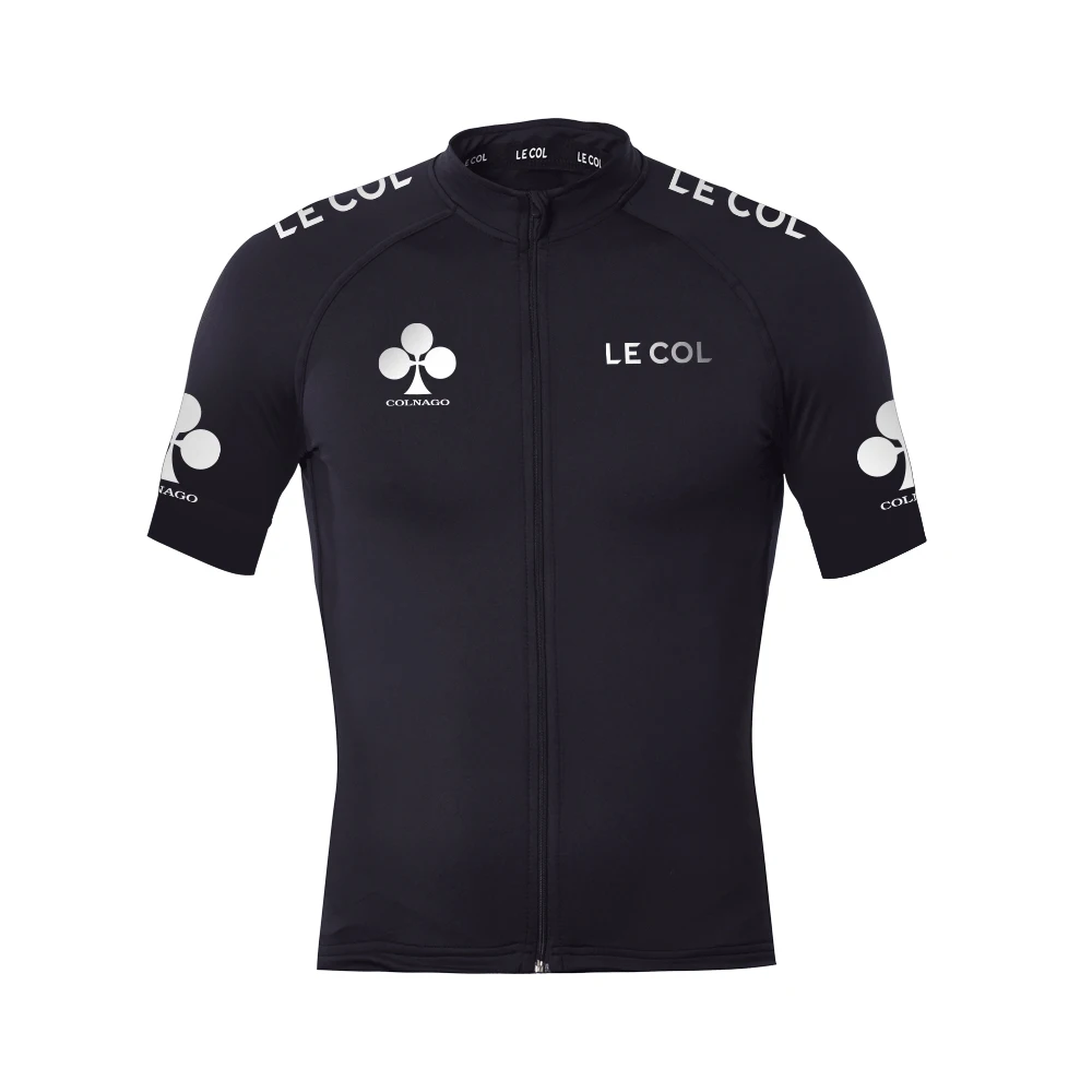2019 черные летние мужские Велоспорт Джерси короткий рукав pro team fit профессии