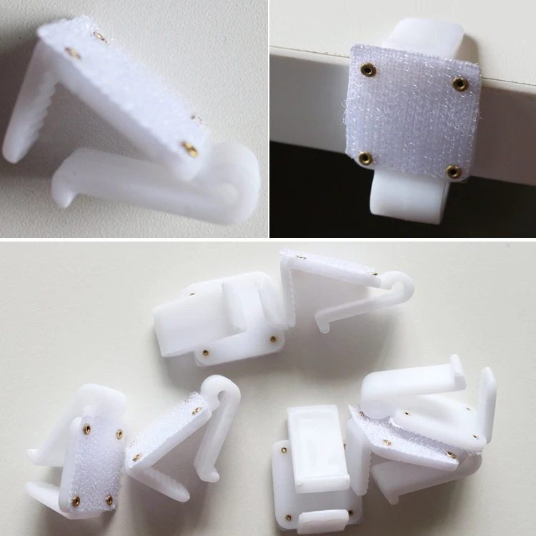 

Real Mariage Wedding Decoration Table Skirt Skirting Clips Tablecloth Clip Spring Loaded Clamp Holder Plastic For