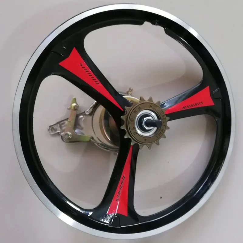 Top Front and rear wheel hub of 12/14/16/20 inch bicycle aluminium alloy transmission disc brake wheel set for adults and children 3 Top Front and rear wheel hub of 12/14/16/20 inch bicycle aluminium alloy transmission disc brake wheel set for adults and children 3