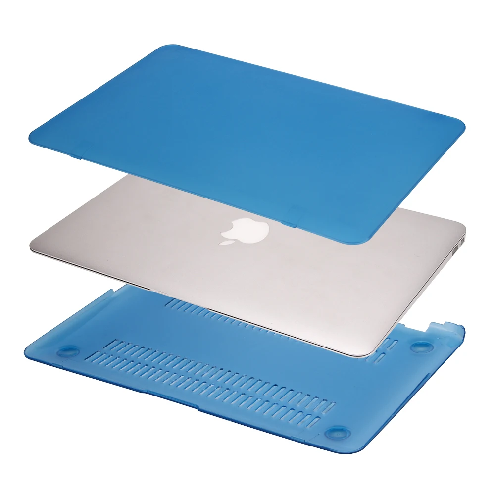 Чехол для Macbook air pro retina 11 12 13 15 новый прозрачный матовый защитный чехол с сенсорной