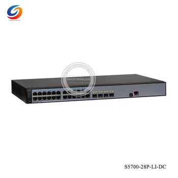 

Hua wei Original S5700 series switches S5700-28P-LI-DC, with 24 GE RJ45, 4 GE SFP port, DC Power Supply