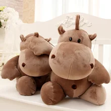 Муравей верблюд милый маленький Бегемот кукольные подушки плюшевые игрушки куклы женские маленькие мини мягкие куклы подушка детский подарок на день рождения
