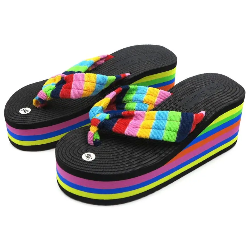 

SIF Women Summer Sandals Slipper Indoor Outdoor Flip-flops Beach Shoes JUN 06