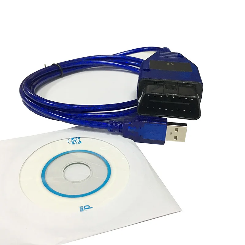 2020 OBDII VAG USB кабель с чипом FTDI232 Vag OBD2 сканер интерфейса сканирования для Fiat