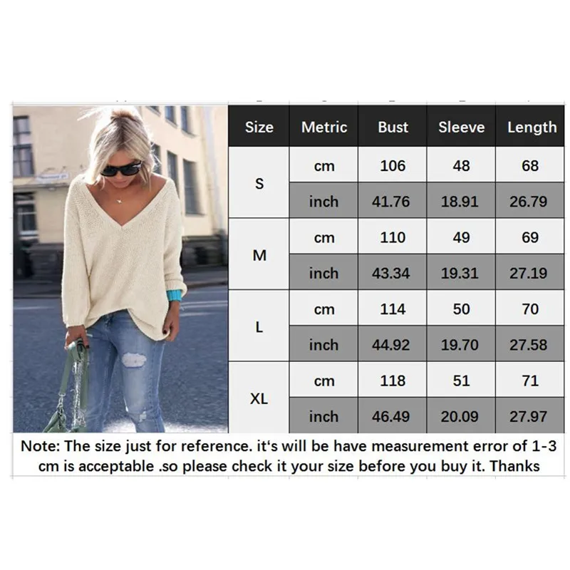 MISAUU S-4XL Deep v neck Casual Loose Sexy Sweater Women Tops 2018 Winter Long Sleeve Knitted Jumper pull femme hiver plus size MISAUU S-4XL Deep v neck Casual Loose Sexy Sweater Women Tops 2018 Winter Long Sleeve Knitted Jumper pull femme hiver plus size