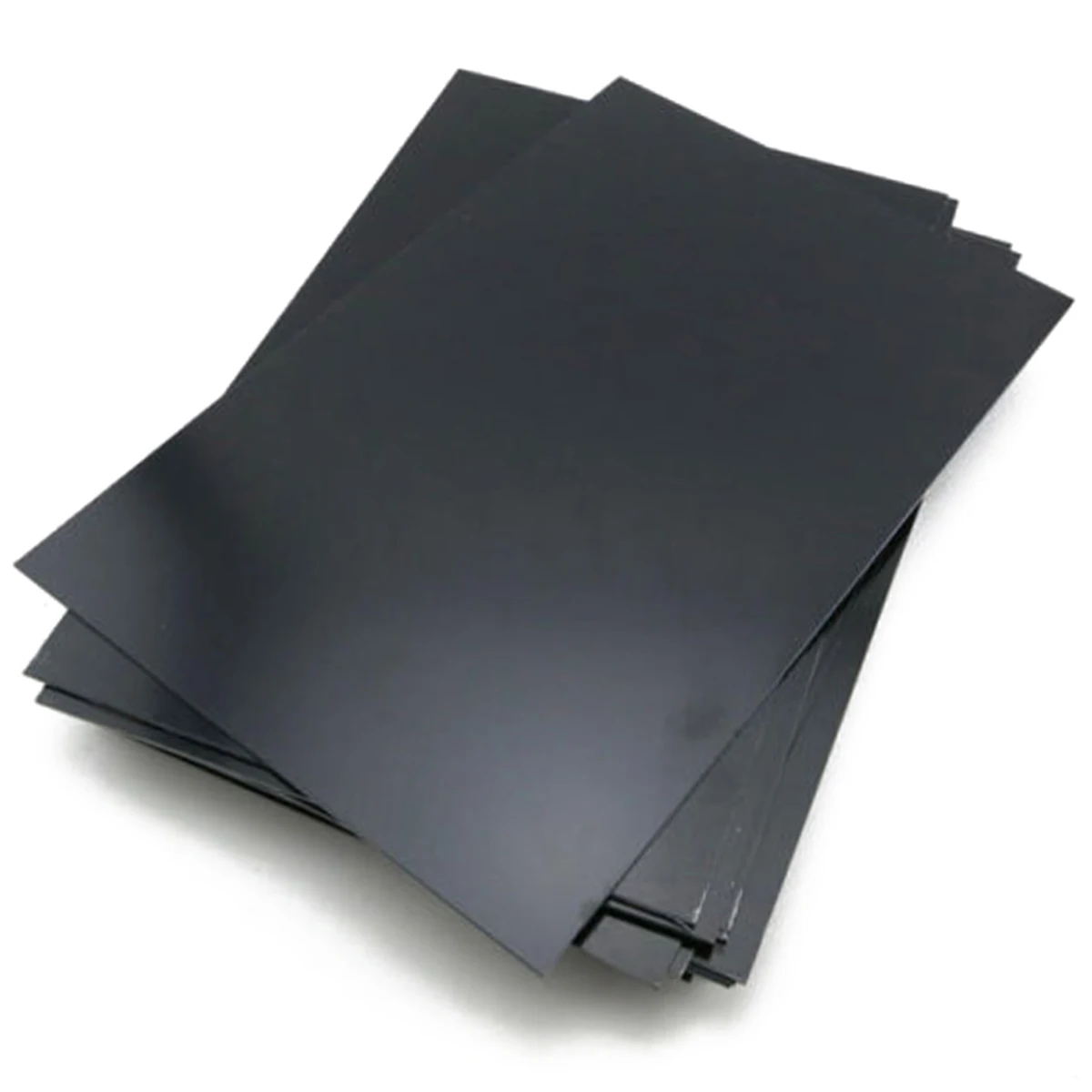 1 Piece New Durable Black ABS Styrene Plastic Flat Sheet Plate 0.5mm Thickness