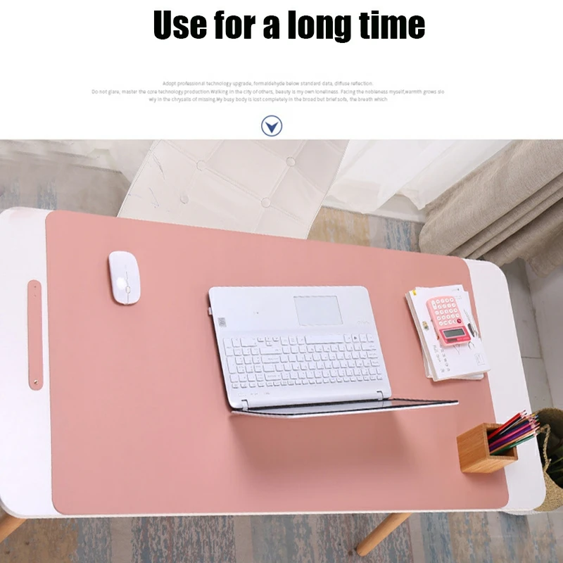  45*90cm Solid color keyboard mouse pad Office Table Business Mousepad for PC Laptop Gaming mousepad