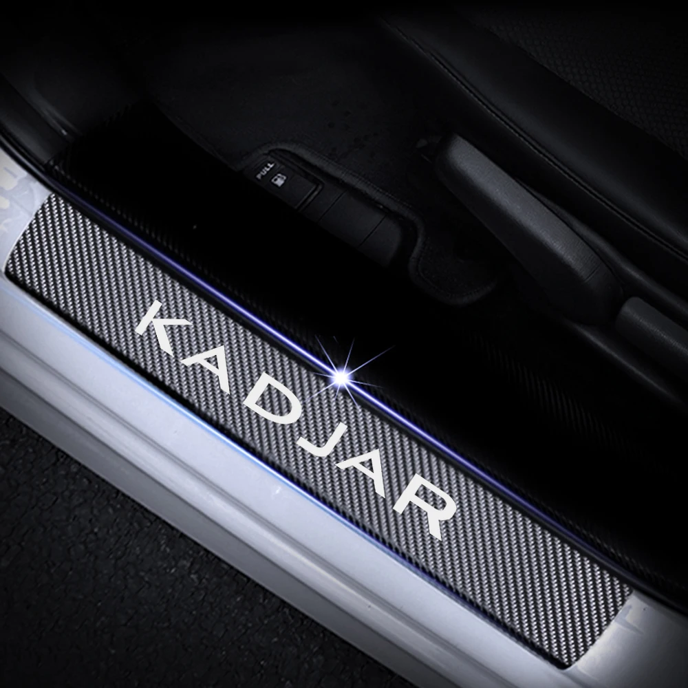 Для Renault KADJAR карбоновые виниловые наклейки автомобильные накладки на пороги