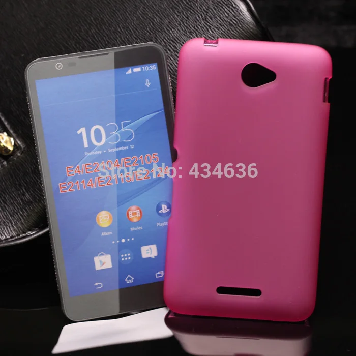 Новейший Модный мягкий ТПУ чехол для Sony Xperia E4 E2104 E2105 E2114 E2115 E2124 силиконовый