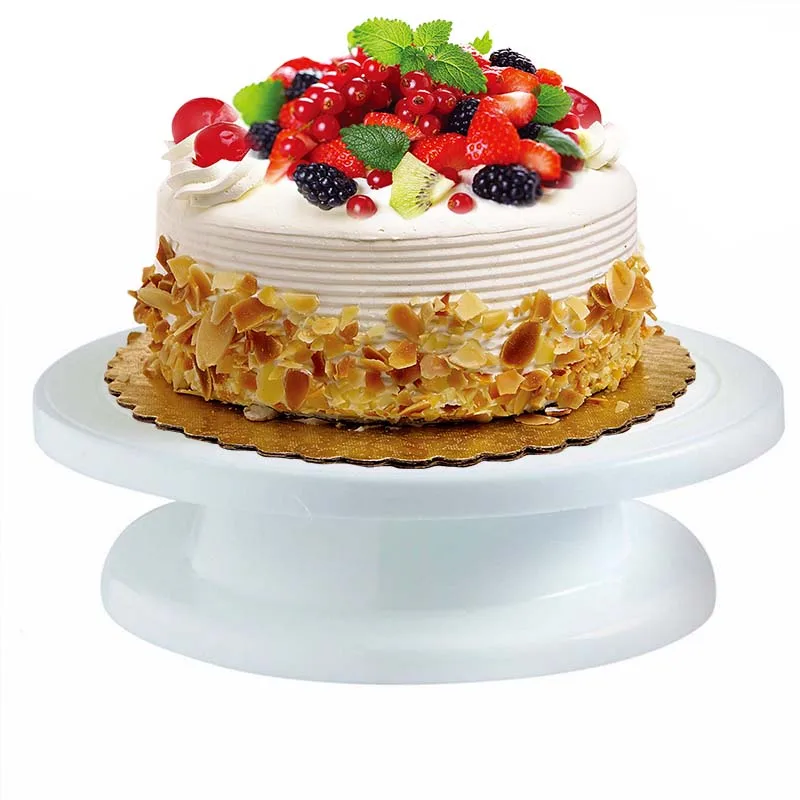 Cakes Decorating Tools Rotating Cake Stand Sugar Craft Turntable Platform Cupcake Swivel Plate Revo