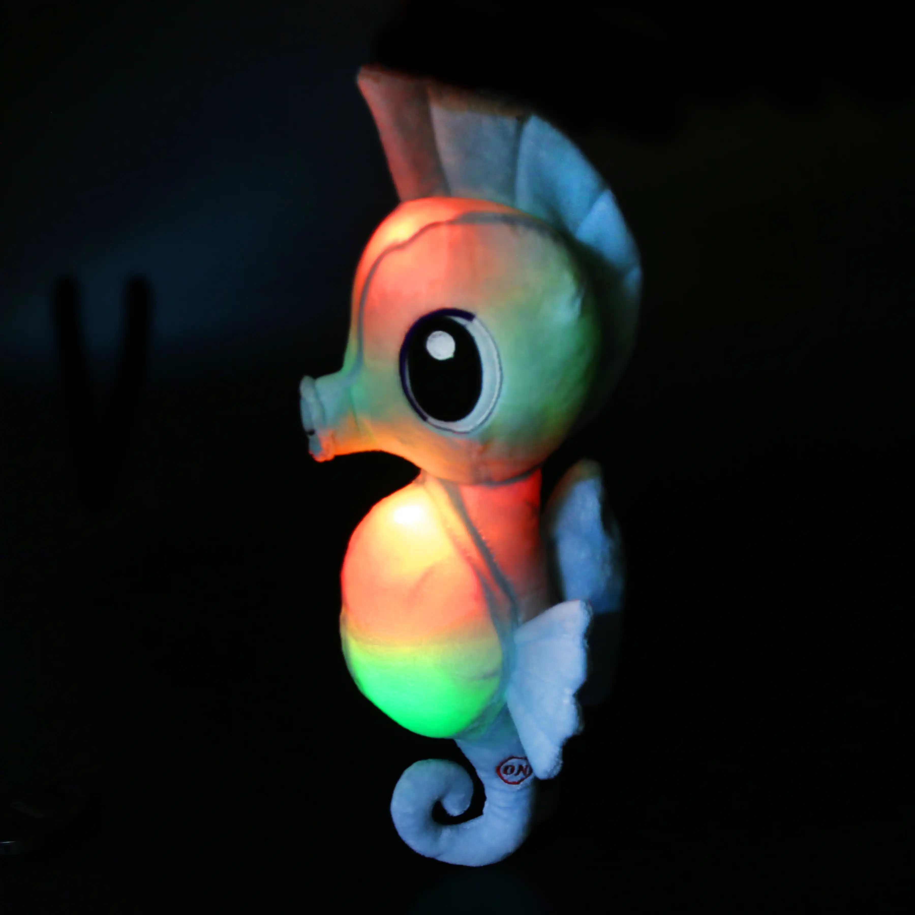 light up seahorse baby toy