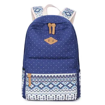 

girl Backpack folk-custom shoulder bag new 2019 student school bags women mochila Free shipping CHISPAULO brand