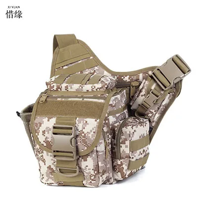 

XI YUAN Brand Unisex Men Waterproof Waist Packs Leisure Women Shoulder Leisure Bag Messenger Bags Black Chest Packs Christmas