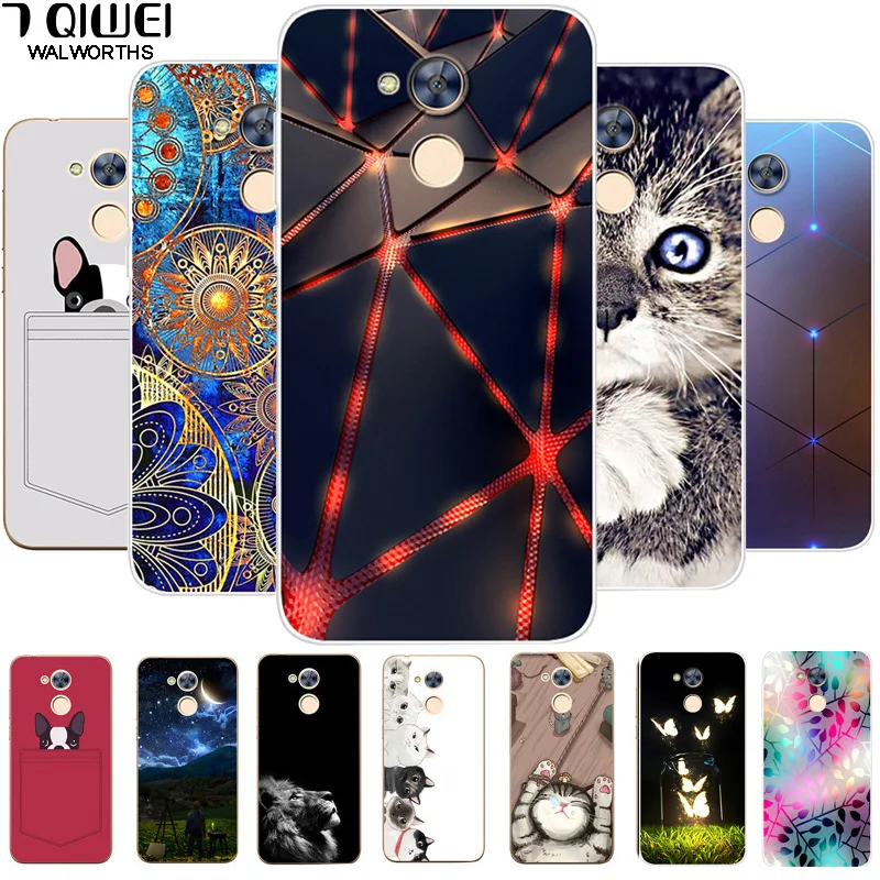

TPU Cover For Huawei Honor 6A Case 5.0 Soft Back Silicone Cover For Huawei Honor 6A Case Cute Honor A6 6 A DLI-L22 6A Play Para