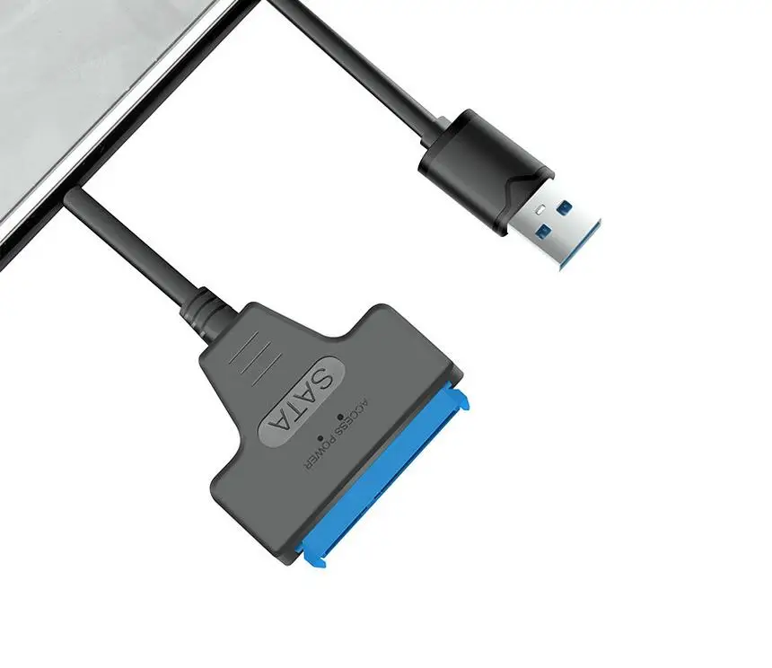 100 шт. высокое качество супер скорость Usb 3,0 на Sata 22 Pin адаптер для жесткого диска Ssd Кабельный адаптер-переходник
