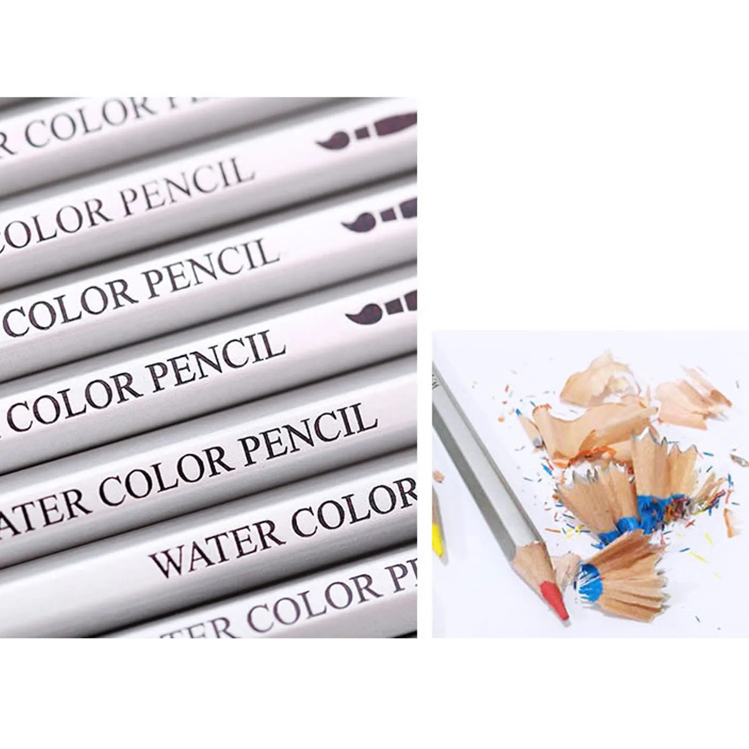 24 цвета водорастворимый цветной карандаш акварельные карандаши набор для взрослых детей Рисование Живопись эскизы принадлежности