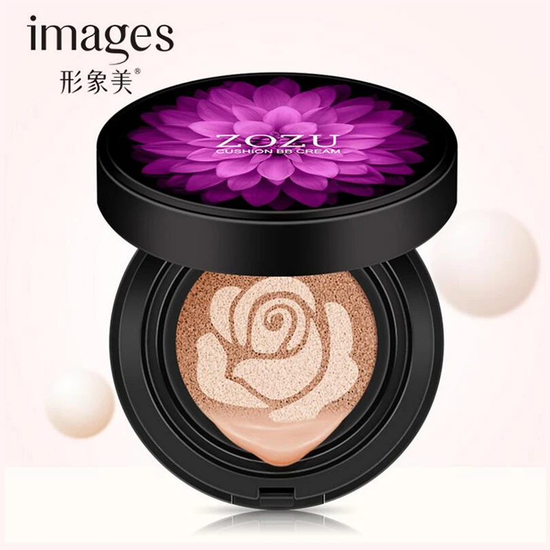 

Images Sunscreen Air Cushion BB Face Base Flawless Pressed Powder Skin Smooth Concealer Moisturizing Foundation Whitening Makeup
