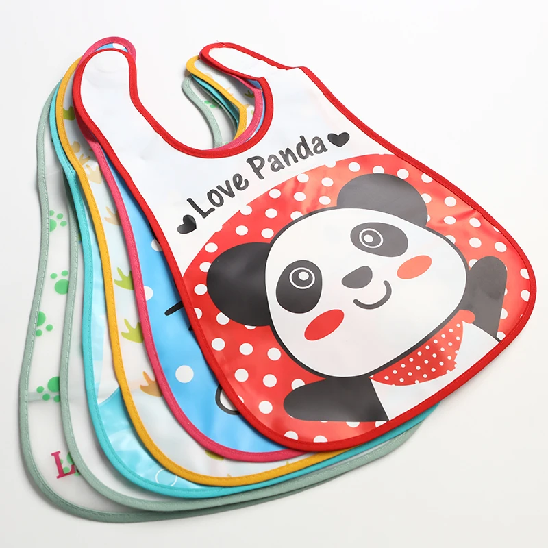 

Cute Kid Infant Bibs Baby Soft Cartoon Bib Waterproof Saliva Dripping Bibs