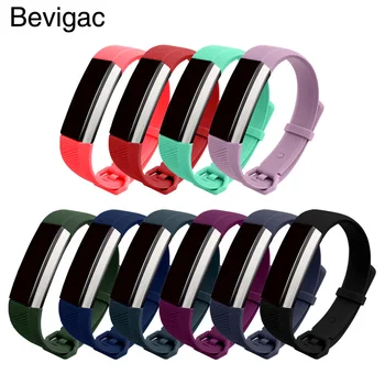 

Gosear 10pcs Replacement Wristband Strap Bracelet Watchband Wrist Band Accessories for Fitbit Alta HR Smart Watch Random Colors