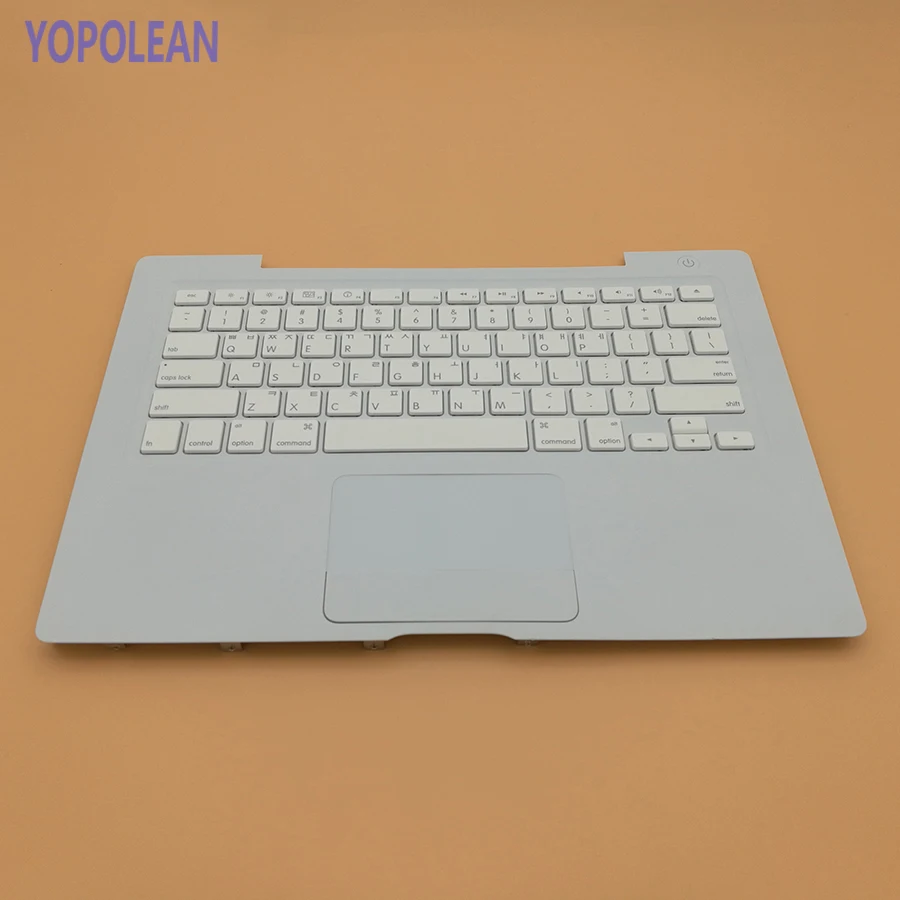 Подлинная KR Корейский Топ чехол Упор для рук с клавиатурой с трекпадом для Macbook 1" A1181