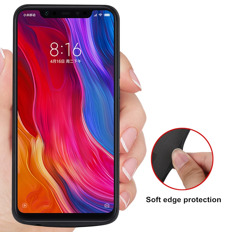 6000mah Ultra Thin External Backup Power Bank Pack Case For Xiaomi Mi 8 9 Mix 2S 3 Mi6 6X Portable Battery Charger