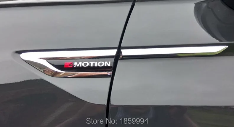 Для VW Tiguan mk2 4 Motion 4 Motion 4X4 оригинальная дверь боковое крыло эмблема значок наклейка отделка