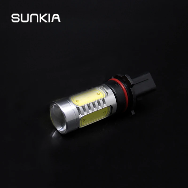 

1PCS/Lot P13W LED Bulbs High Power 7.5w White Head Fog Light 12v Car Styling Daytime Running Lamp Free Shipping