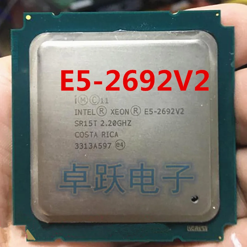 Оригинальный процессор Intel Xeon E5 2692V2 2 20 ГГц 12 ядер 30 Мб SmartCache 2692 V2 FCLGA2011 115 Вт 22 нм CPU |
