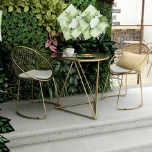 Новое металлическое стальное кресло для отдыха, железная проволока, стул с полой спинкой, золотой, черный цвет, для обеда и кофе металлические барные стулья, мебель для гостиной