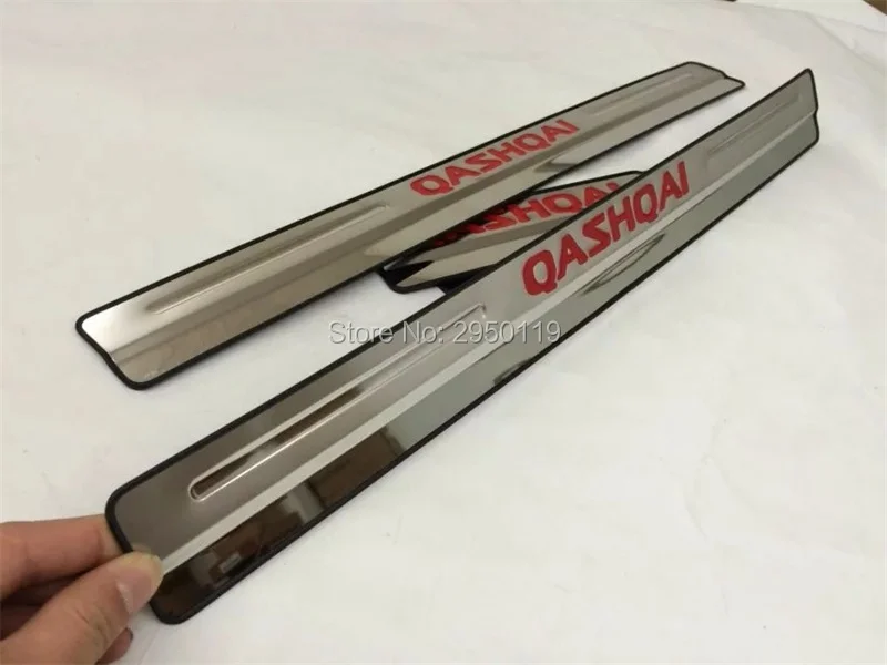 Car-Accessories-For-Nissan-Qashqai-Door-Sill-J11-Scuff-Plate-Stainless-Steel-Door-Sills-Pedal-Car (5)