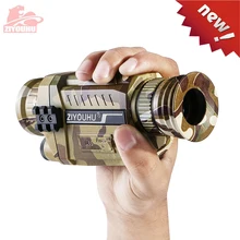 ZIYOUHU Infrared HD Digital Night Vision Device Optical Hunting Patrol 5x35 Monocular Night Goggles Video Recording Camouflage