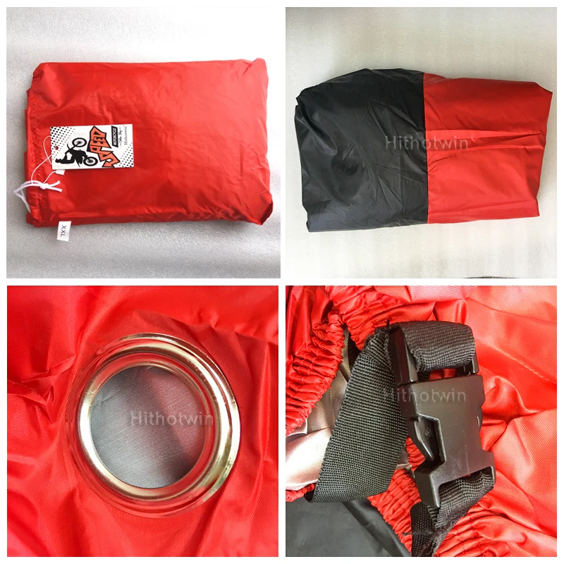 M-4XL nueva llegada cubierta impermeable de la motocicleta al aire libre del Protector Uv de la bici de la prevención del polvo de la lluvia del Motor de la motocicleta