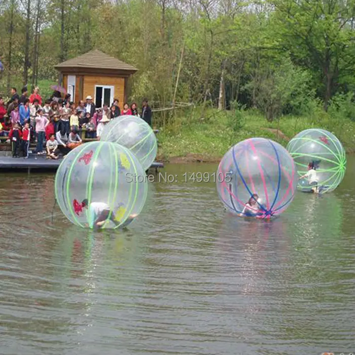 water walker ball inflatable bumper ball,balls grow in water,crazy