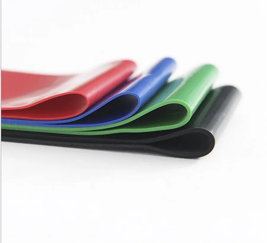 500mm 600mm Yoga Sports Resistance Bands For Pilates Training Workout Gym Woman Elastic Fitness Bands Mini Rubber Loop Ribbon (4)