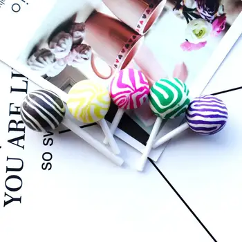 

Free shipping! Lollipop resin, resin three-dimensional convex circular mobile phone decoration, pendant DIY (67 * 20 mm)