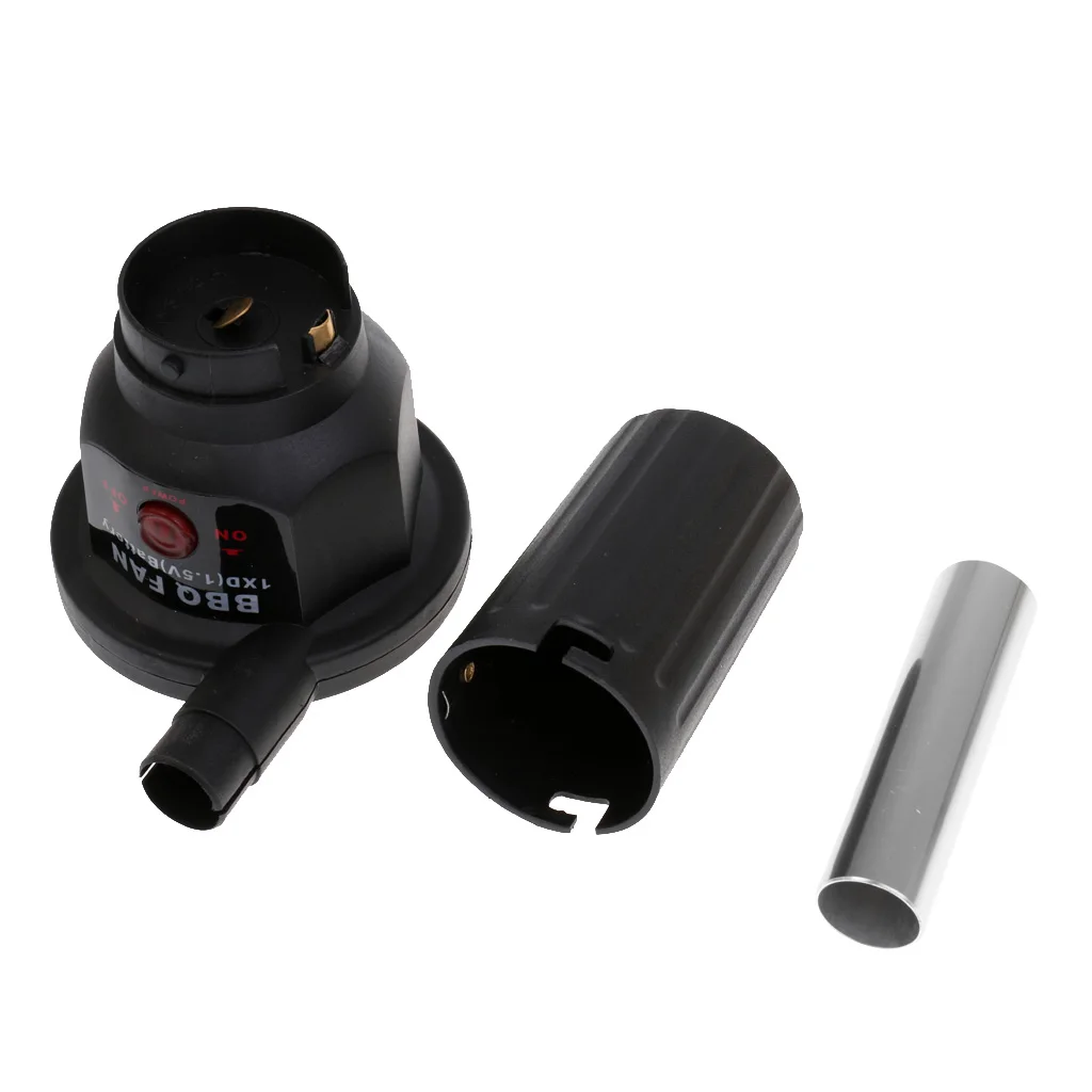 Electric BBQ Air Blower Fan for Charcoal Grill Campfire Fireplace Outdoor Small Electricity BBQ Fan BBQ Accessories