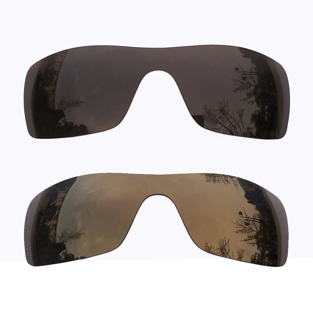 PAZZERBY Сменные линзы для-Batwolf Солнцезащитные очки-несколько вариантов антибликовые - Цвет линз: Black-Bronze Gold
