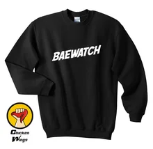 Baewatch Printed Shirt Bae Hot Girl Swag Graphic Print Slogan Top Crewneck Sweatshirt Unisex More Colors XS - 2XL Baewatch Printed Shirt Bae Hot Girl Swag Graphic Print Slogan Top Crewneck Sweatshirt Unisex More Colors XS - 2XL