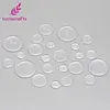 Lucia Crafts 9/12.5/15/20mm Transparent Resin Buttons DIY Shirt Button Garment Sewing  Accessories E0410 3